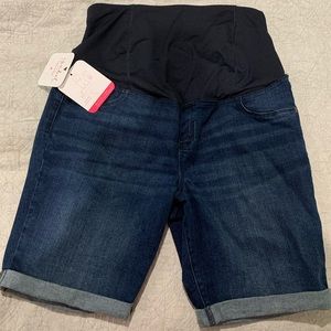 Maternity Jean Shorts 14
